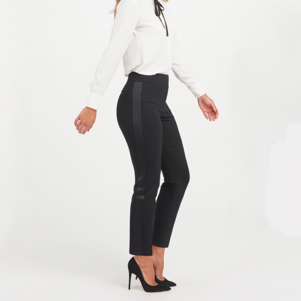 The Perfect Black Pant, Ankle Tuxedo Slim Straight